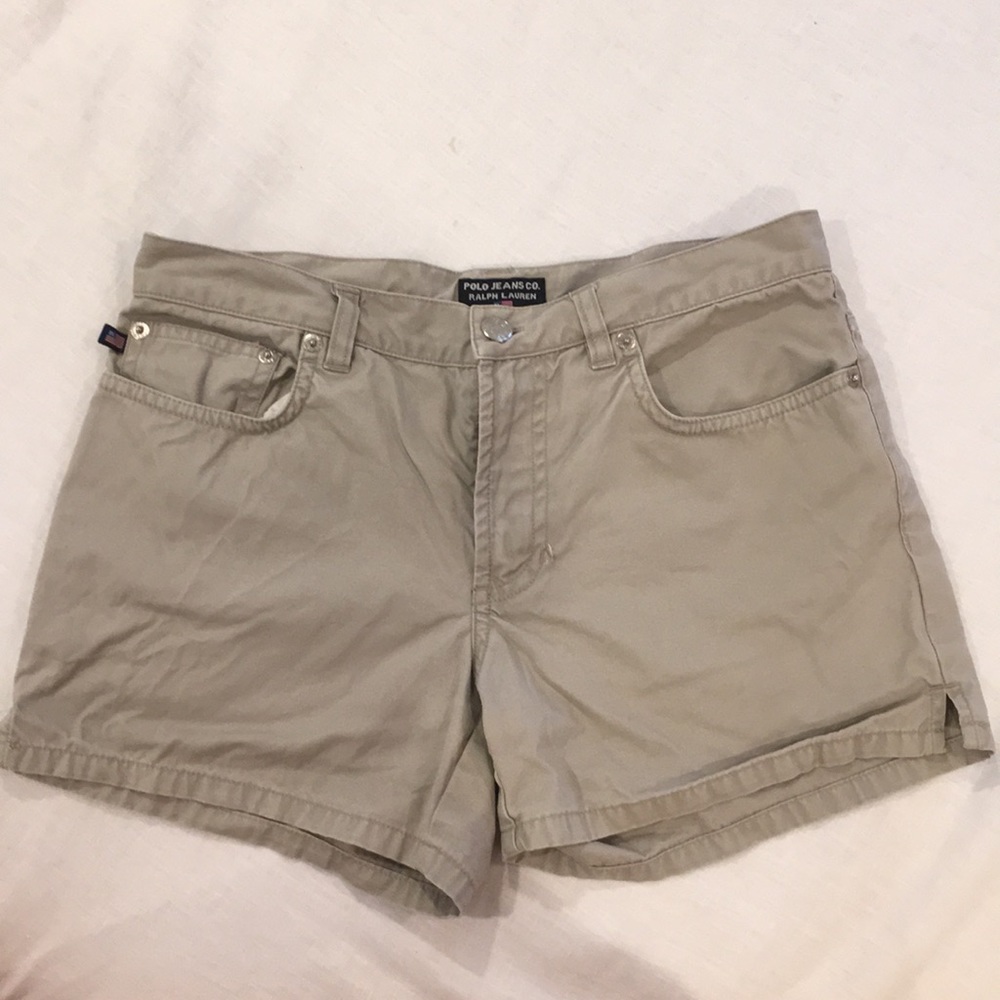 90’s Polo Jean Co. Khaki Shorts